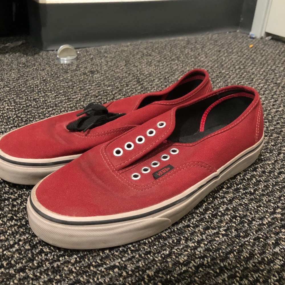Burgundy Red Vans